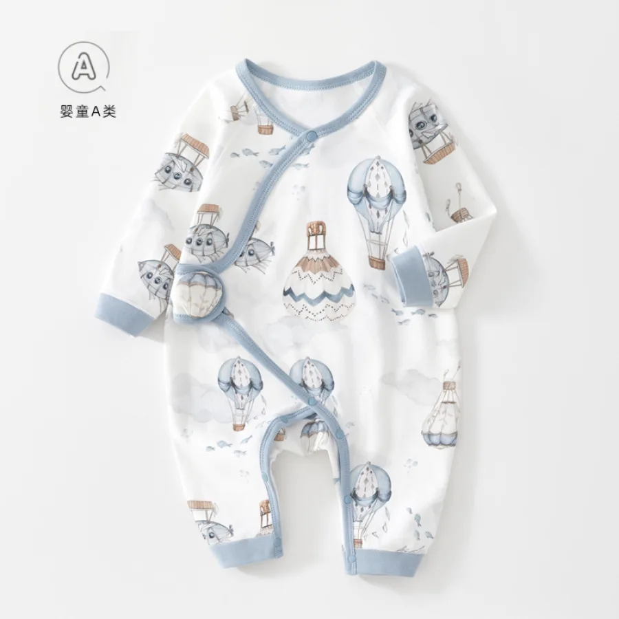 新生婴儿衣服春秋纯棉打底内衣0-3月6刚出生宝宝连体衣安阳婴童装