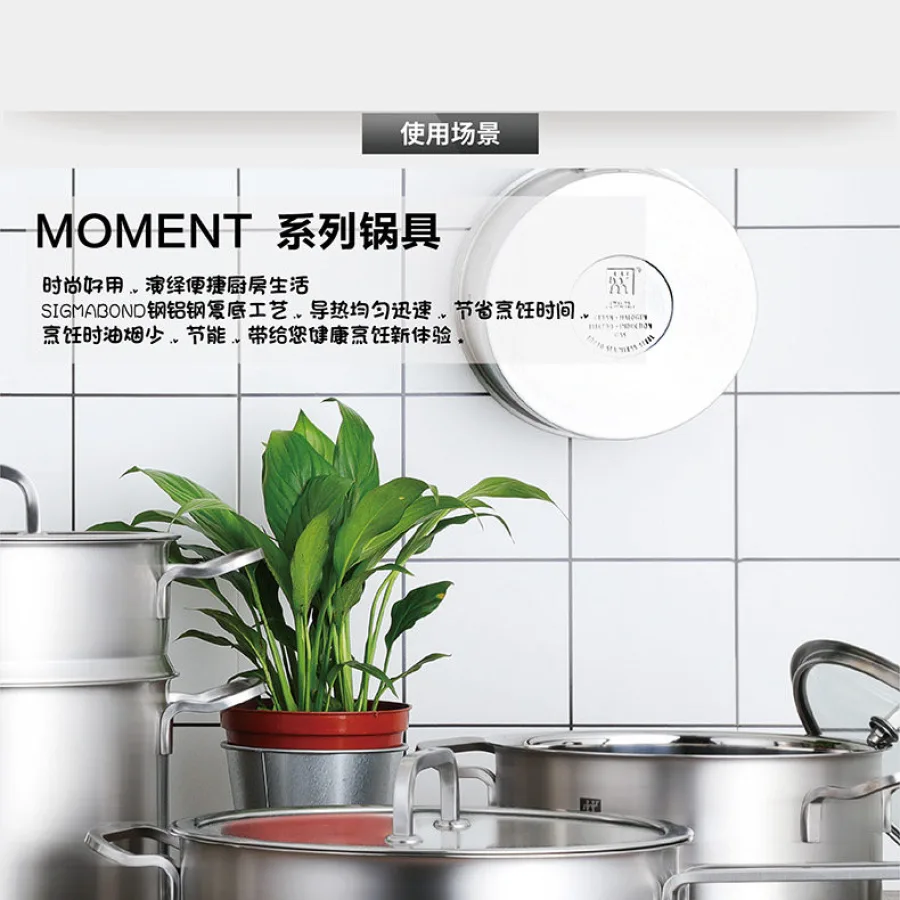 ZWILLING/双立人Moment 煎炒锅 24cm
