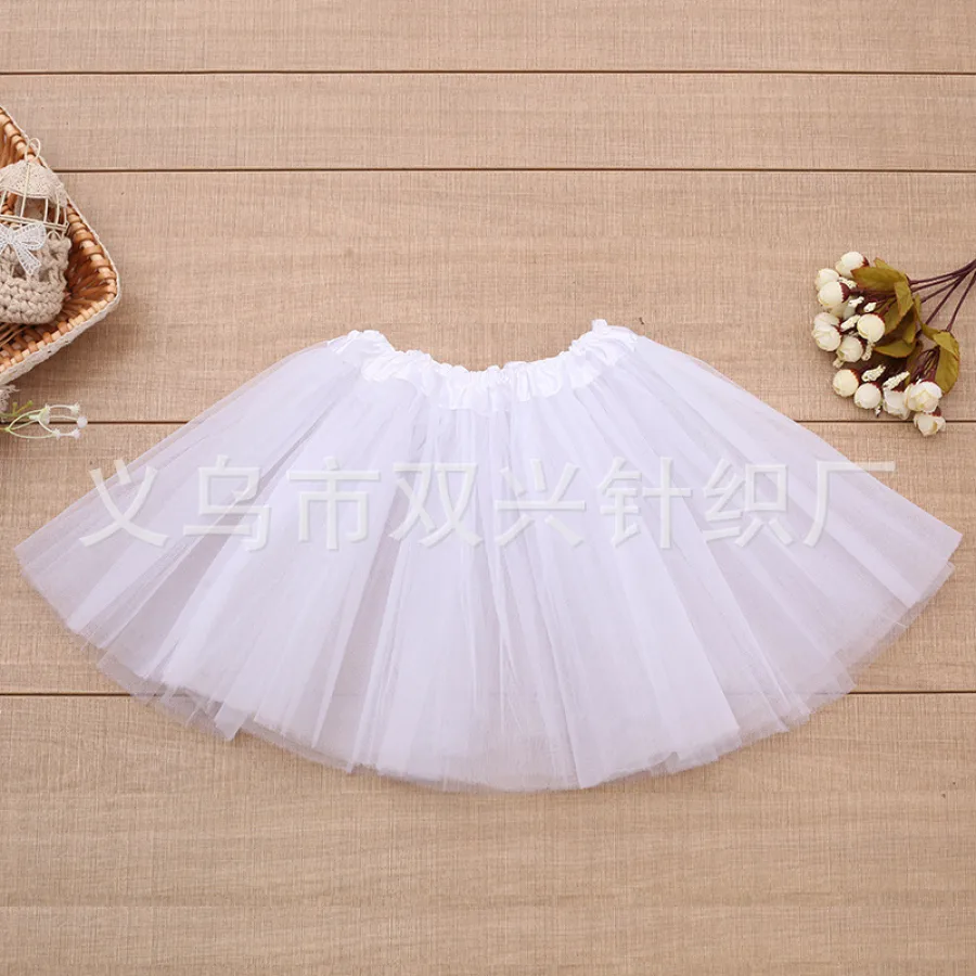 2026新款欧美儿童蓬蓬裙网纱优美舞蹈裙儿童演出服饰服装批发爆款