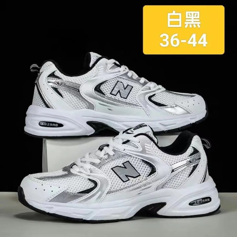 厚底运动鞋男女情侣百搭老爹鞋时尚透气增高鞋经典N字舒适跑步鞋