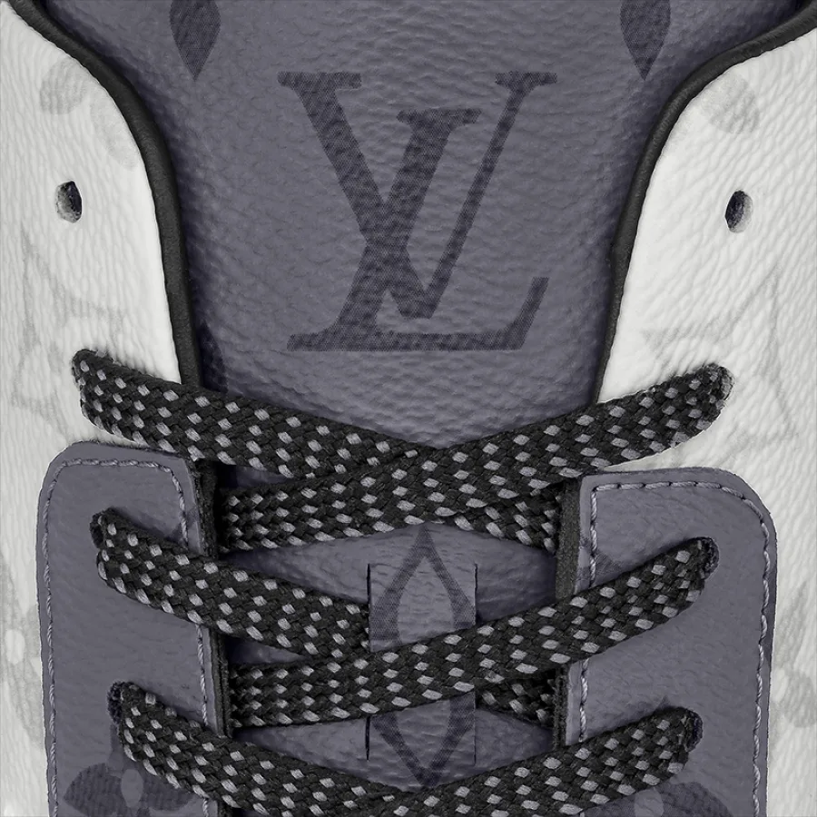 预订款2-3周 Louis Vuitton/路易威登 22年早春新款 RUN AWAY系列 男士拼色老花帆布运动鞋1A8UZJ